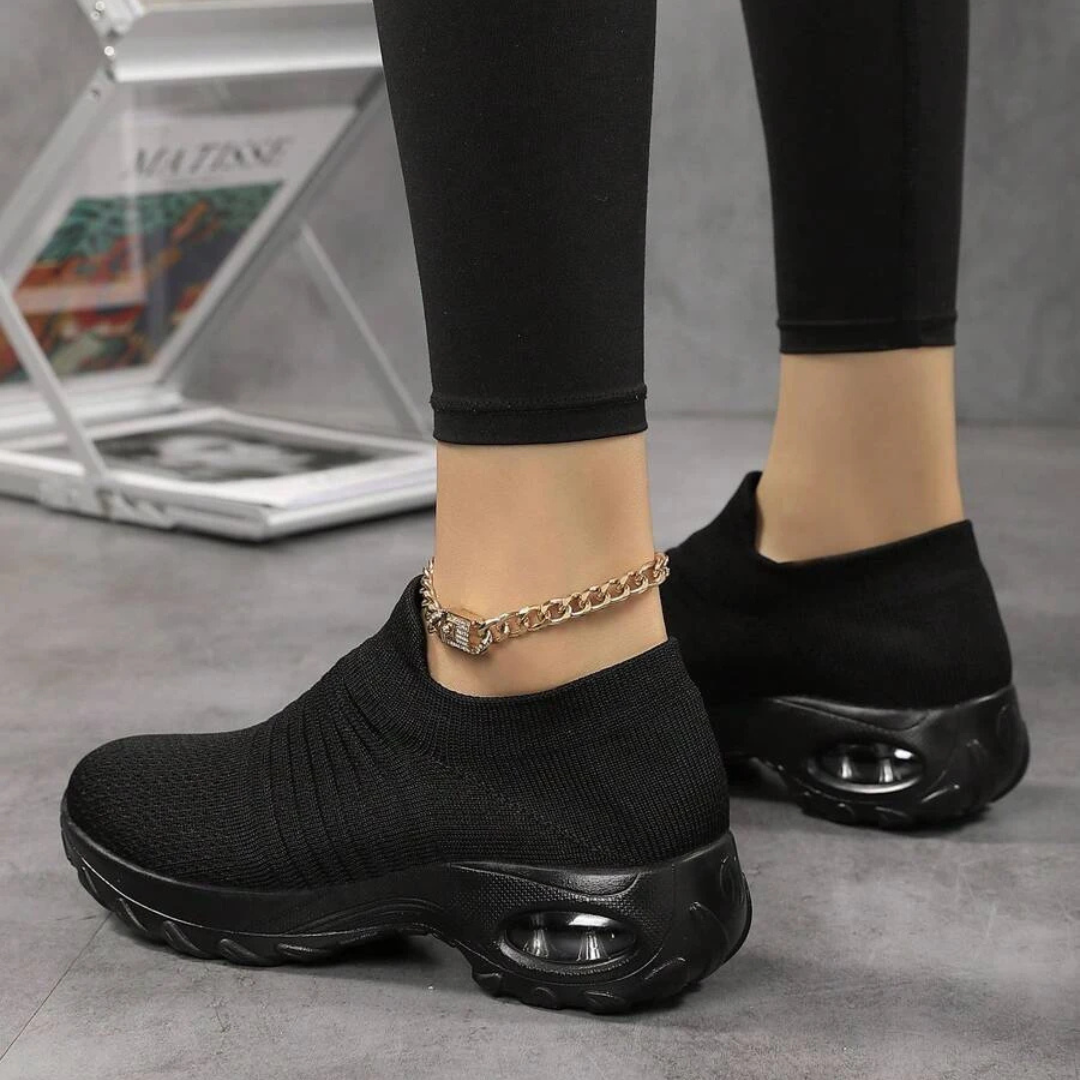 Zapatillas Deportivas Acolchadas sin Cordones
