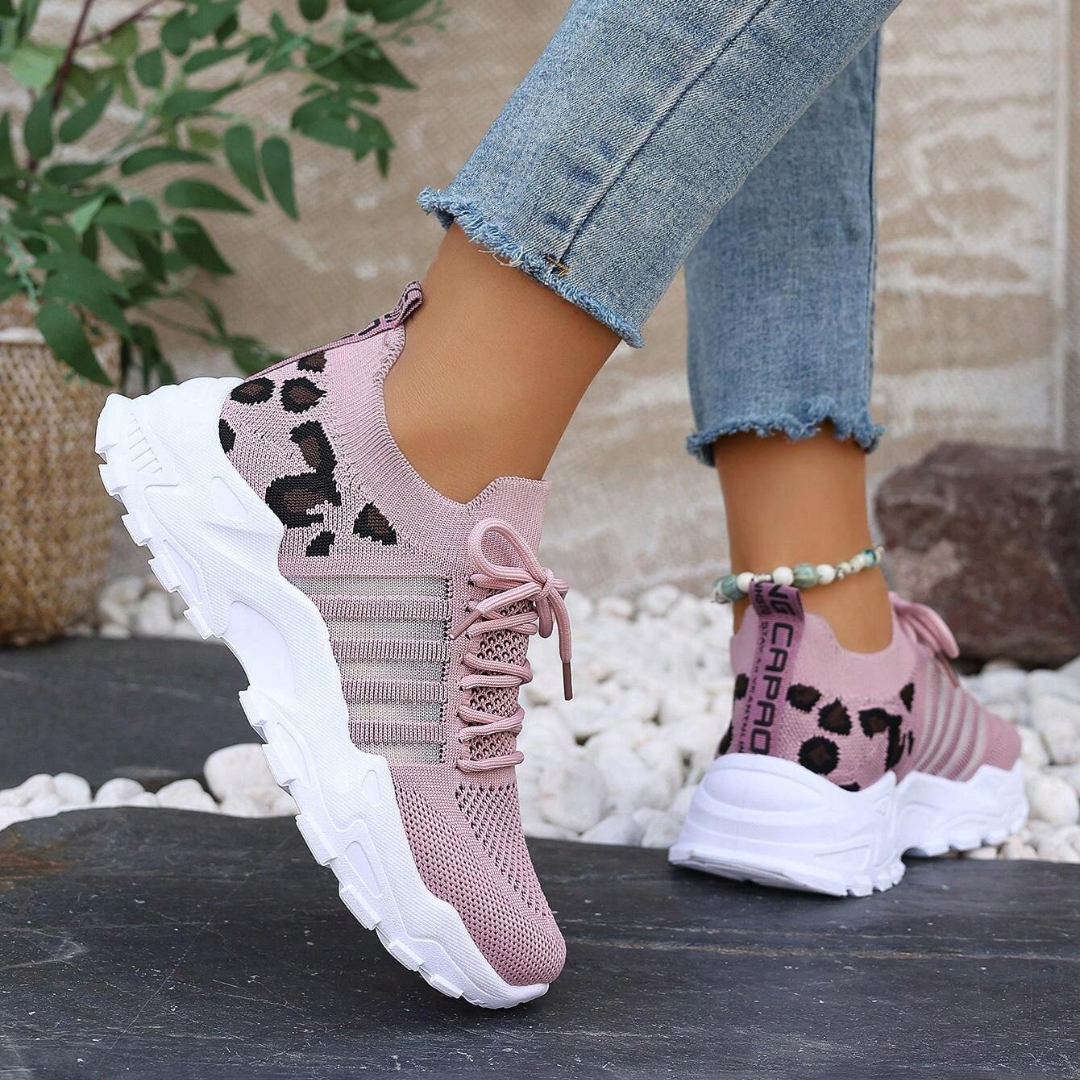 Zapatillas Deportivas de Mujer con Detalles de Animal Print®