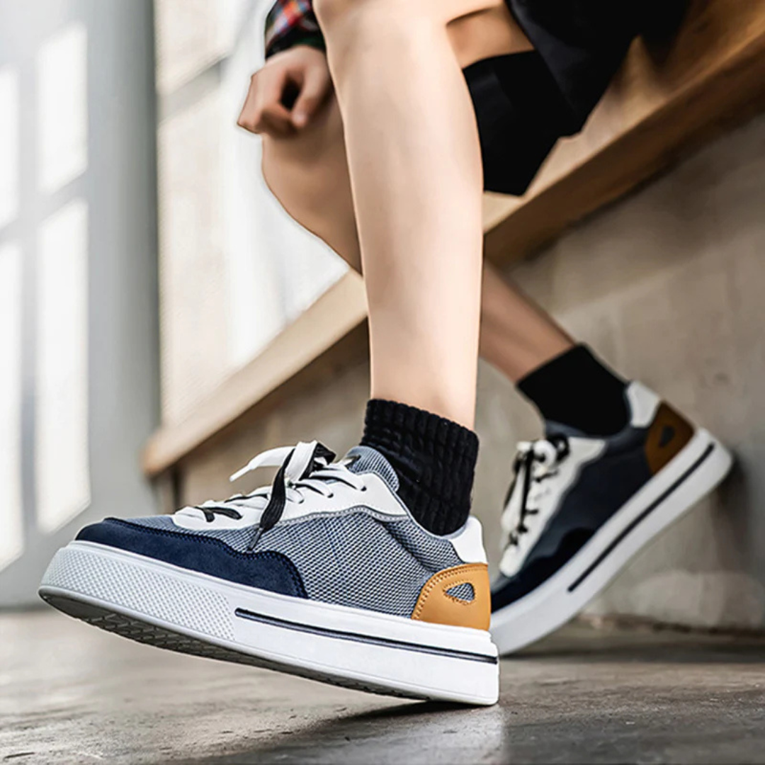 Zapatos con suelas ortopédicas y estilo urbano para hombre