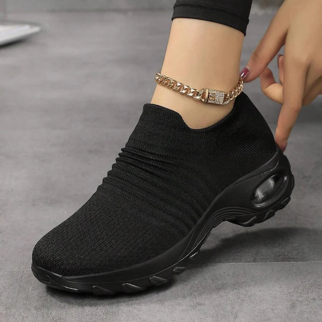 Zapatillas Deportivas Acolchadas sin Cordones