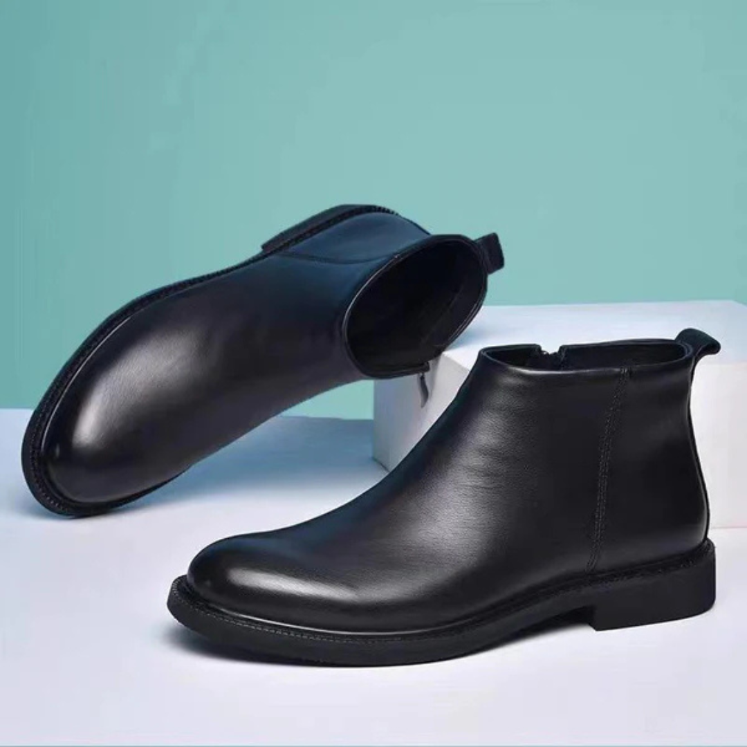 Zapatos de Cuero Antideslizantes para Hombre