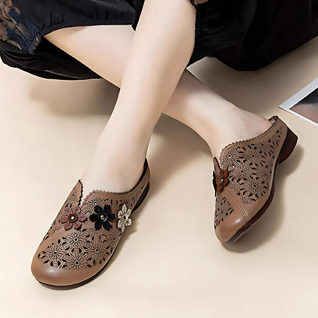 Sandalias elegantes con suelas ortopédicas para mujer