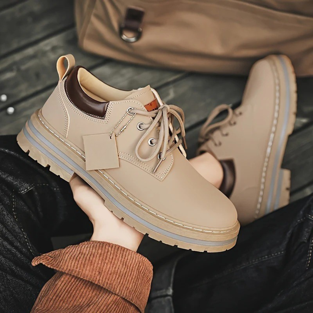 Zapatos con suelas ergonómicas y robustas para hombre