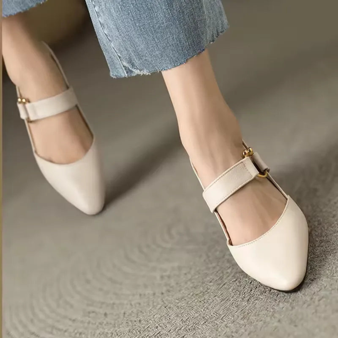 zapatos ortopédicos Cómodos de tacón medio para mujer®