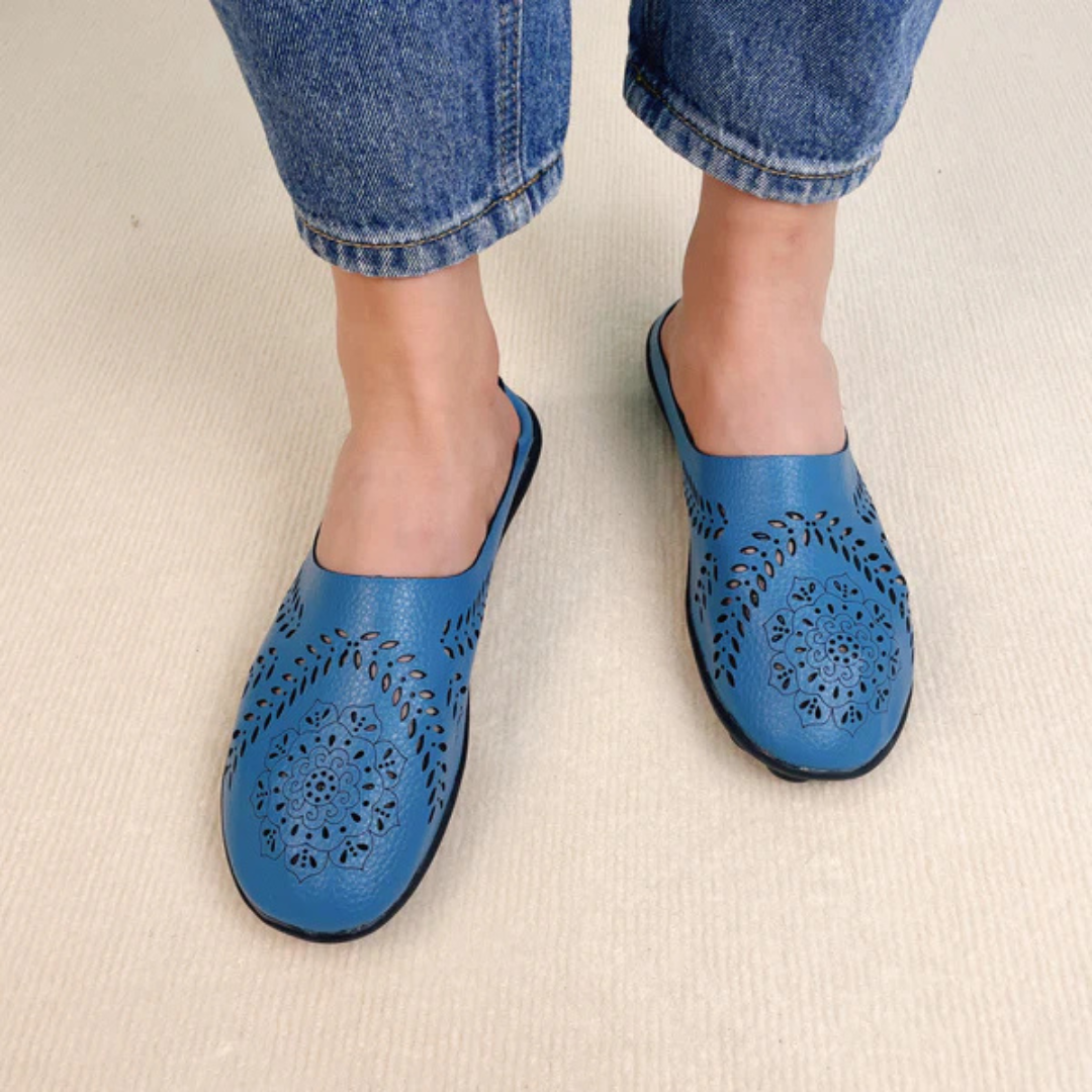 Mocasines elegantes con punta cerrada para mujer