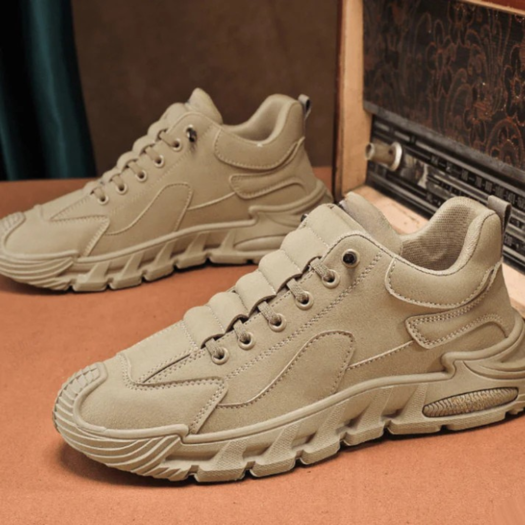 Zapatos casual antideslizantes de suela gruesa para hombre