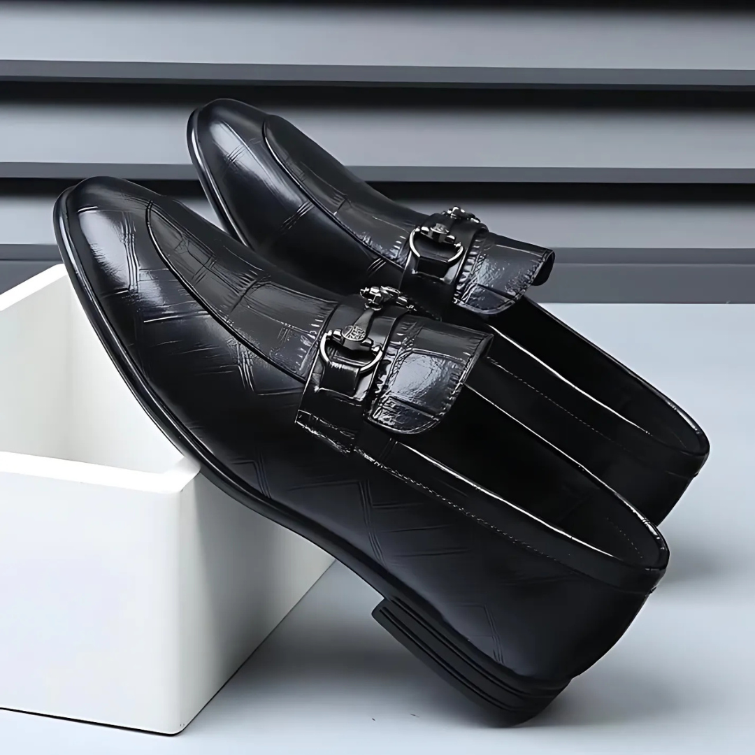 Mocasines Ortopédicos de Cuero para Hombre