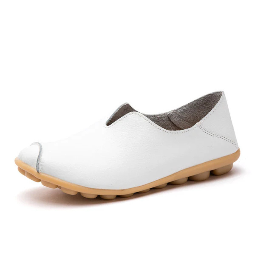Zapatillas bajas con puntera redonda elegantes y cómodas para mujer