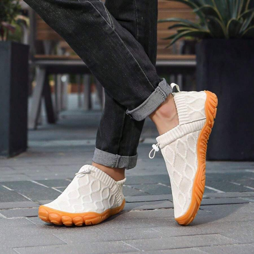 Zapatillas de paseo en tela transpirable y antideslizantes para mujer