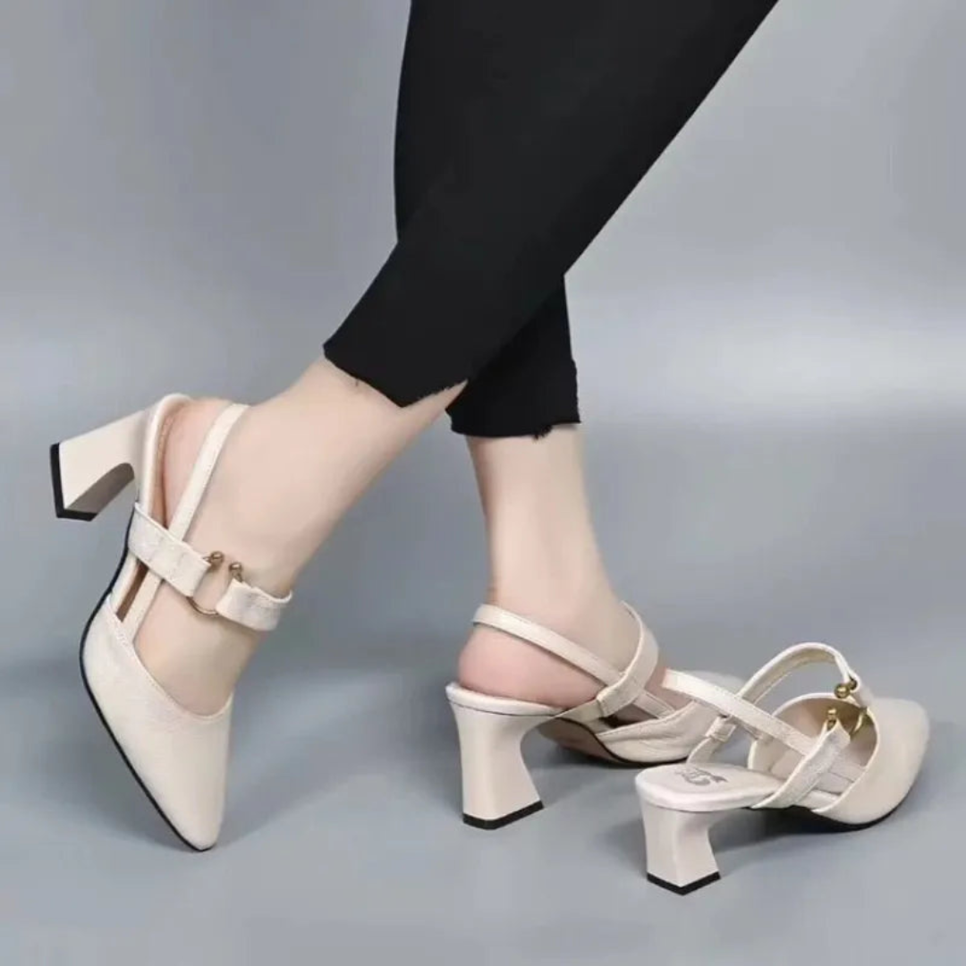 zapatos ortopédicos Cómodos de tacón medio para mujer®