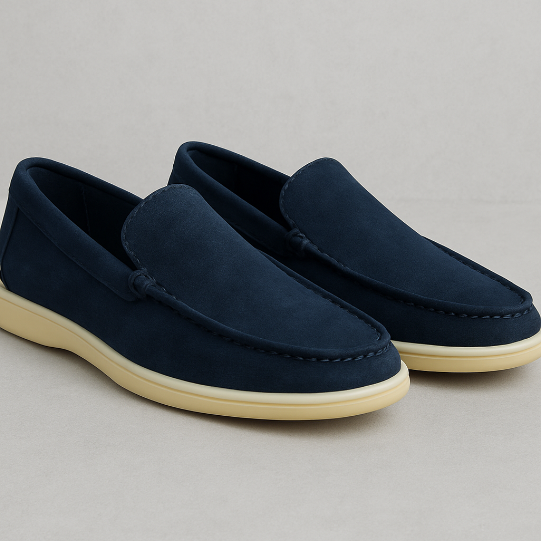 Mocasines ortopédicos con diseño clásico y suela antideslizante para hombre