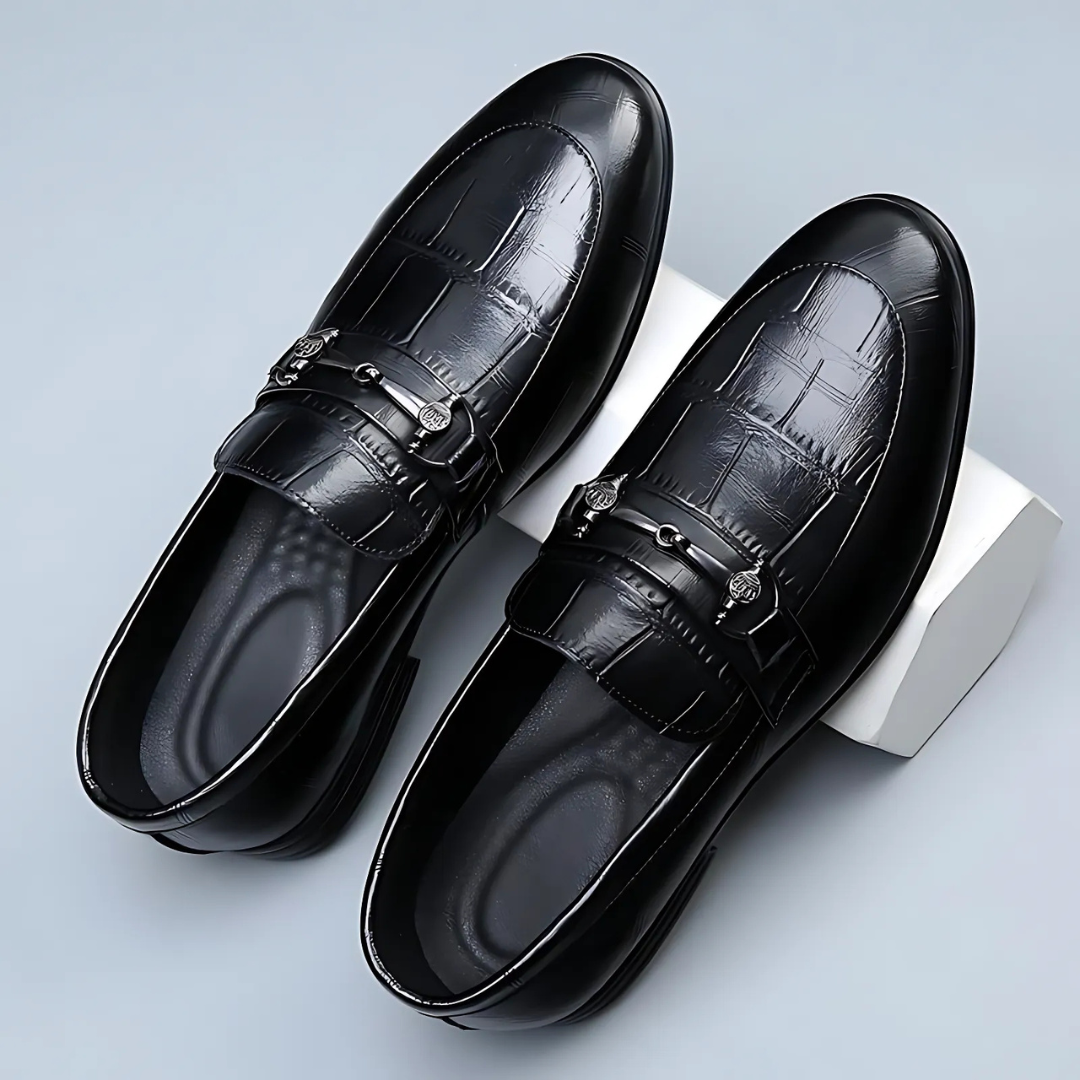 Mocasines Ortopédicos de Cuero para Hombre