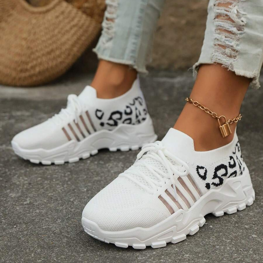 Zapatillas Deportivas de Mujer con Detalles de Animal Print®