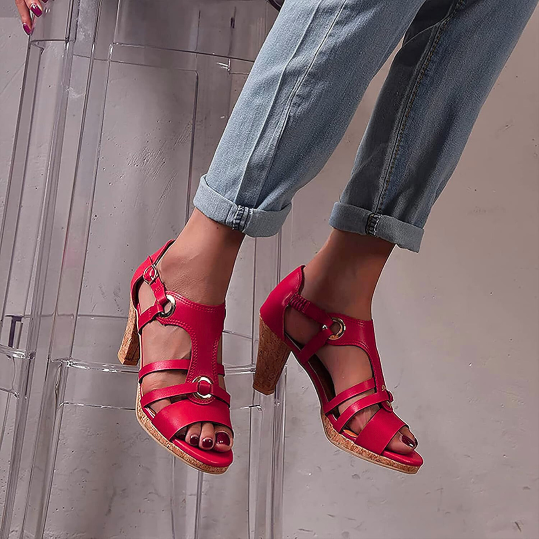 Sandalias modernas con Diseño de Tiras