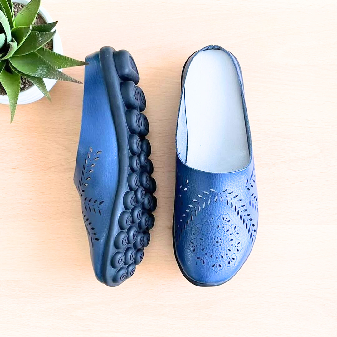Mocasines elegantes con punta cerrada para mujer