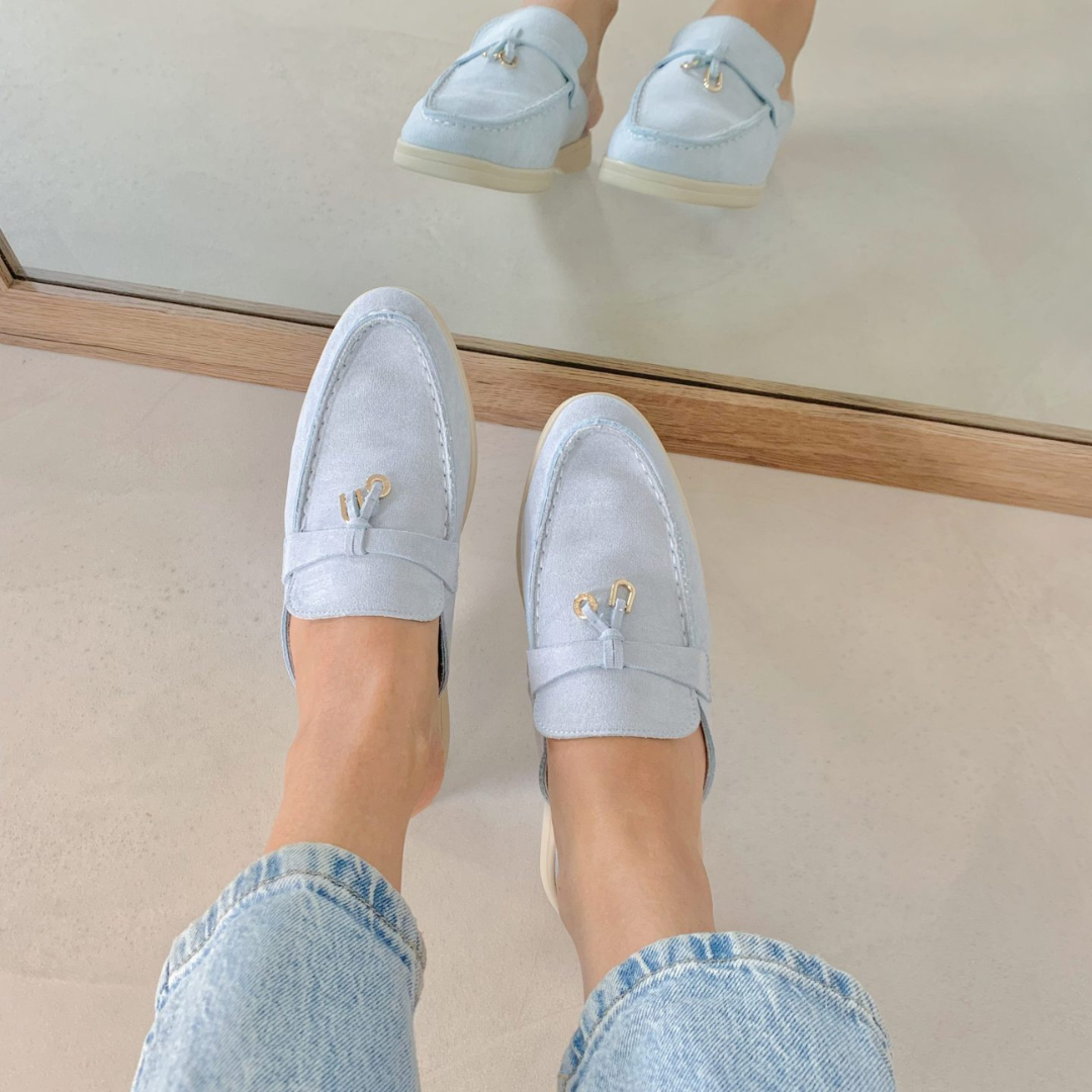 Sandalias elegantes con punta cerrada para mujer