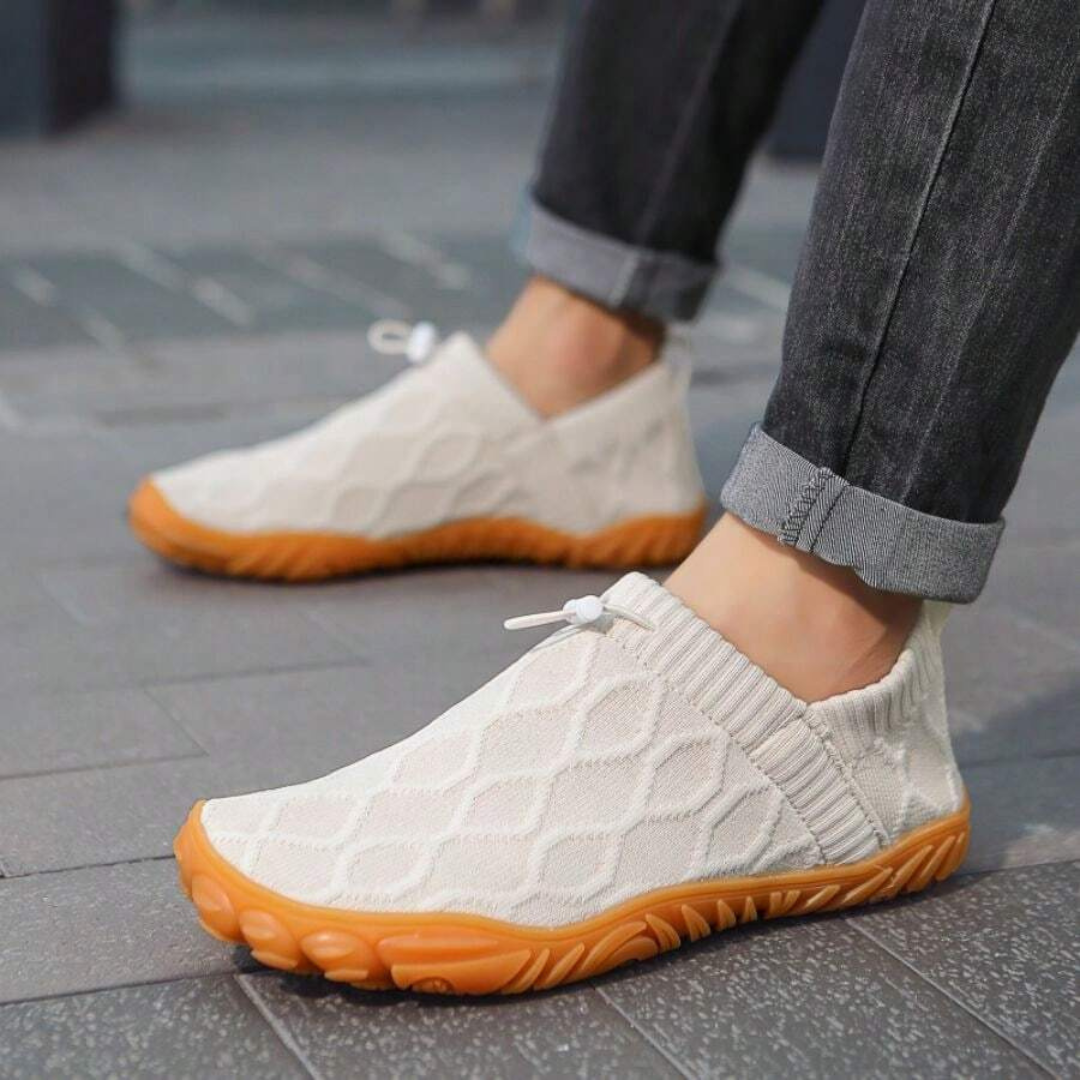Zapatillas de paseo en tela transpirable y antideslizantes para mujer