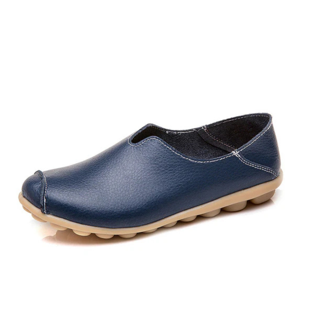 Zapatillas bajas con puntera redonda elegantes y cómodas para mujer