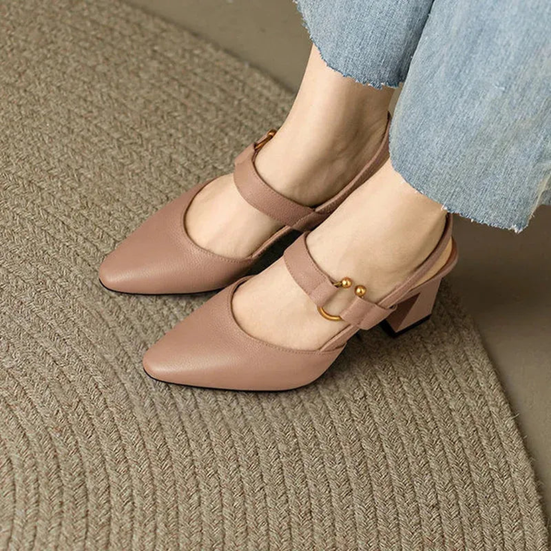 zapatos ortopédicos Cómodos de tacón medio para mujer®