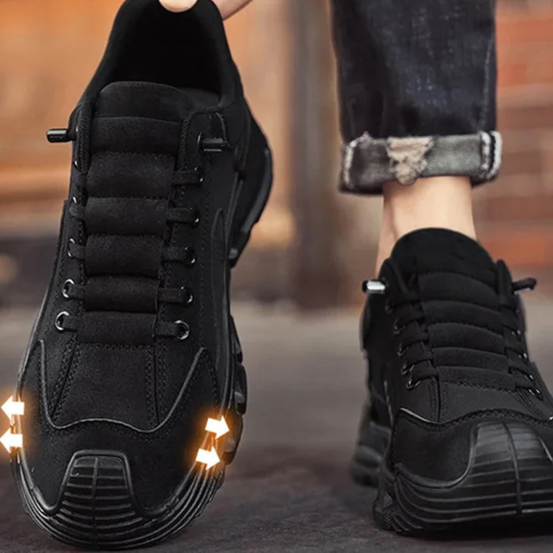 Zapatos casual antideslizantes de suela gruesa para hombre