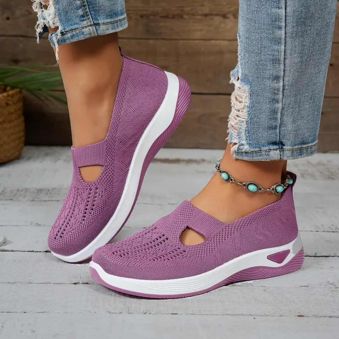 Zapatillas Deportivas Ortopédicas sin Cordones para Mujer