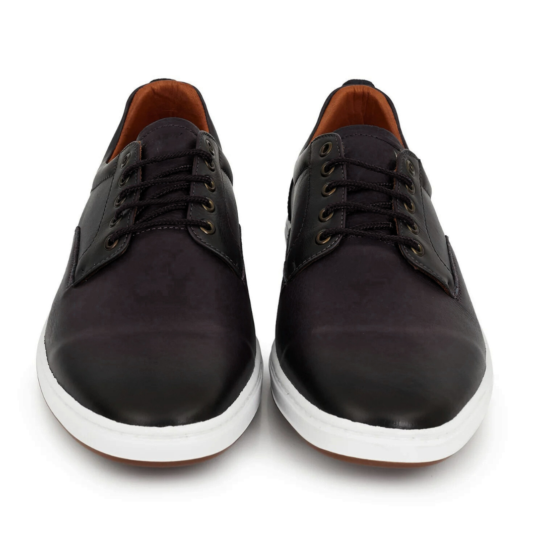 Zapato Ortopédico de Cuero con Suela Antideslizante para Hombre
