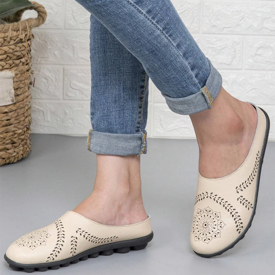 Mocasines elegantes con punta cerrada para mujer