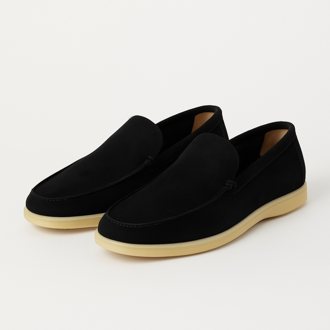 Mocasines ortopédicos con diseño clásico y suela antideslizante para hombre