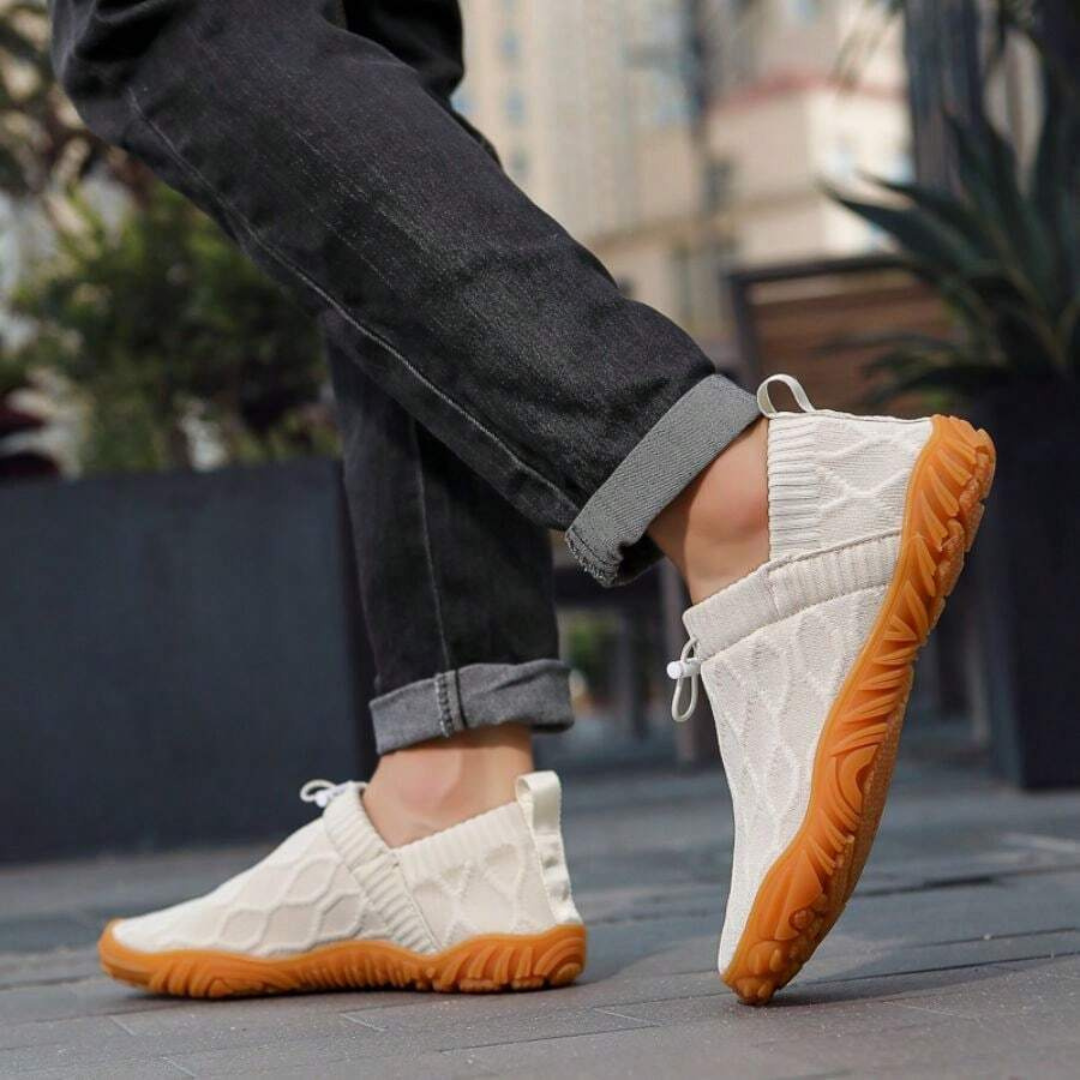 Zapatillas de paseo en tela transpirable y antideslizantes para mujer