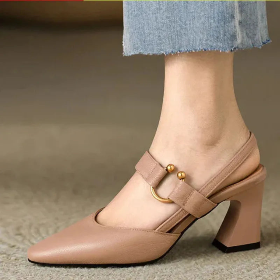 zapatos ortopédicos Cómodos de tacón medio para mujer®