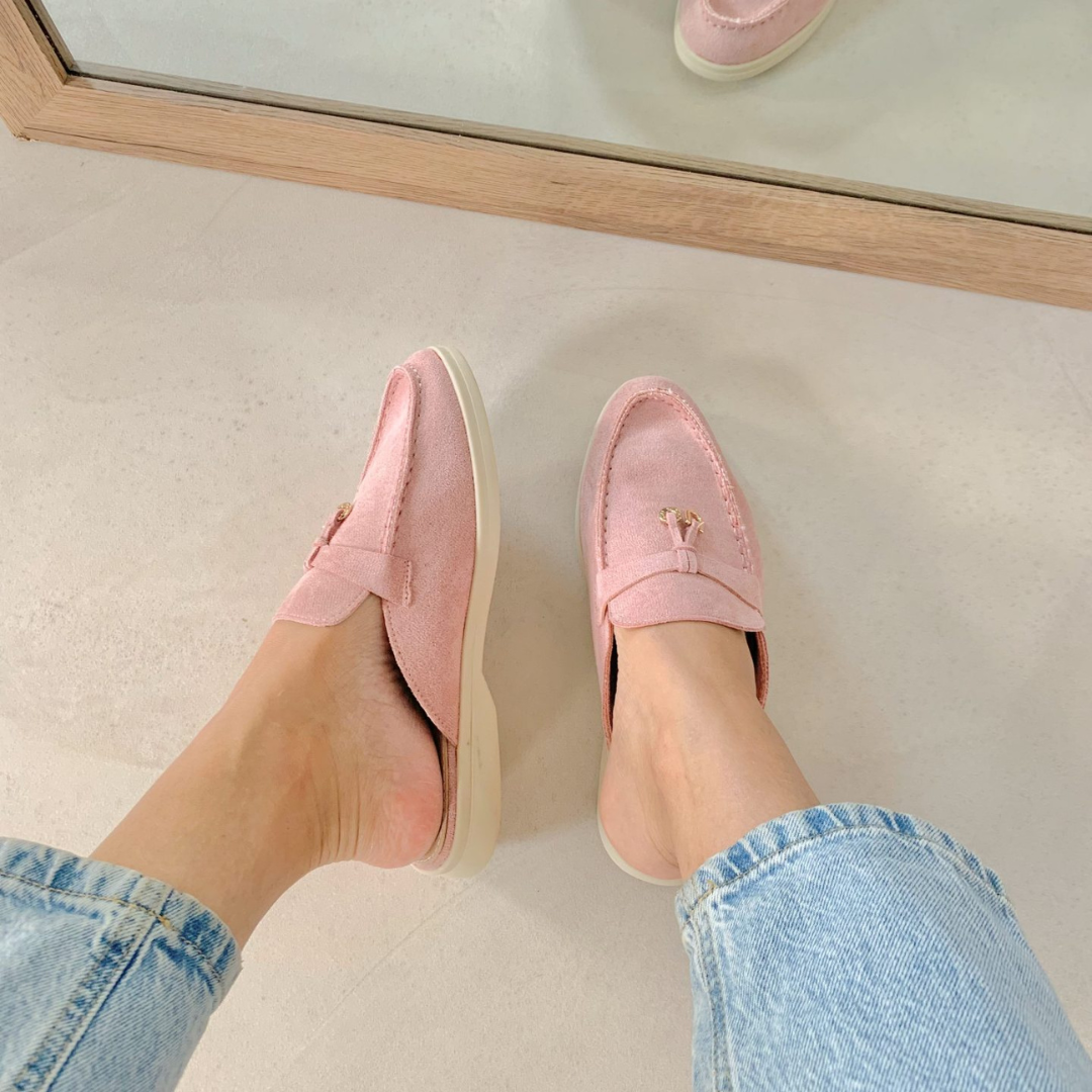 Sandalias elegantes con punta cerrada para mujer