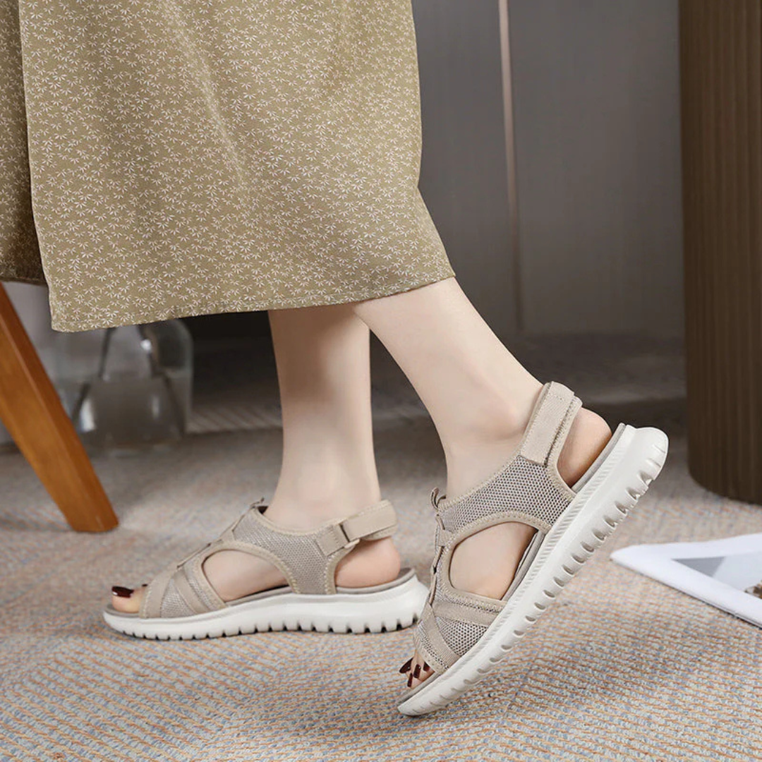 Sandalias ortopédicas transpirables para mujer