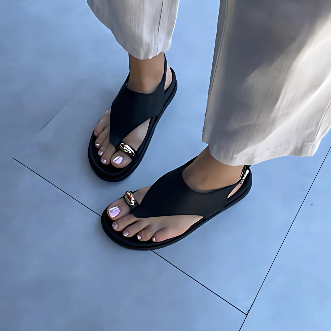 Sandalias con suela ortopédica