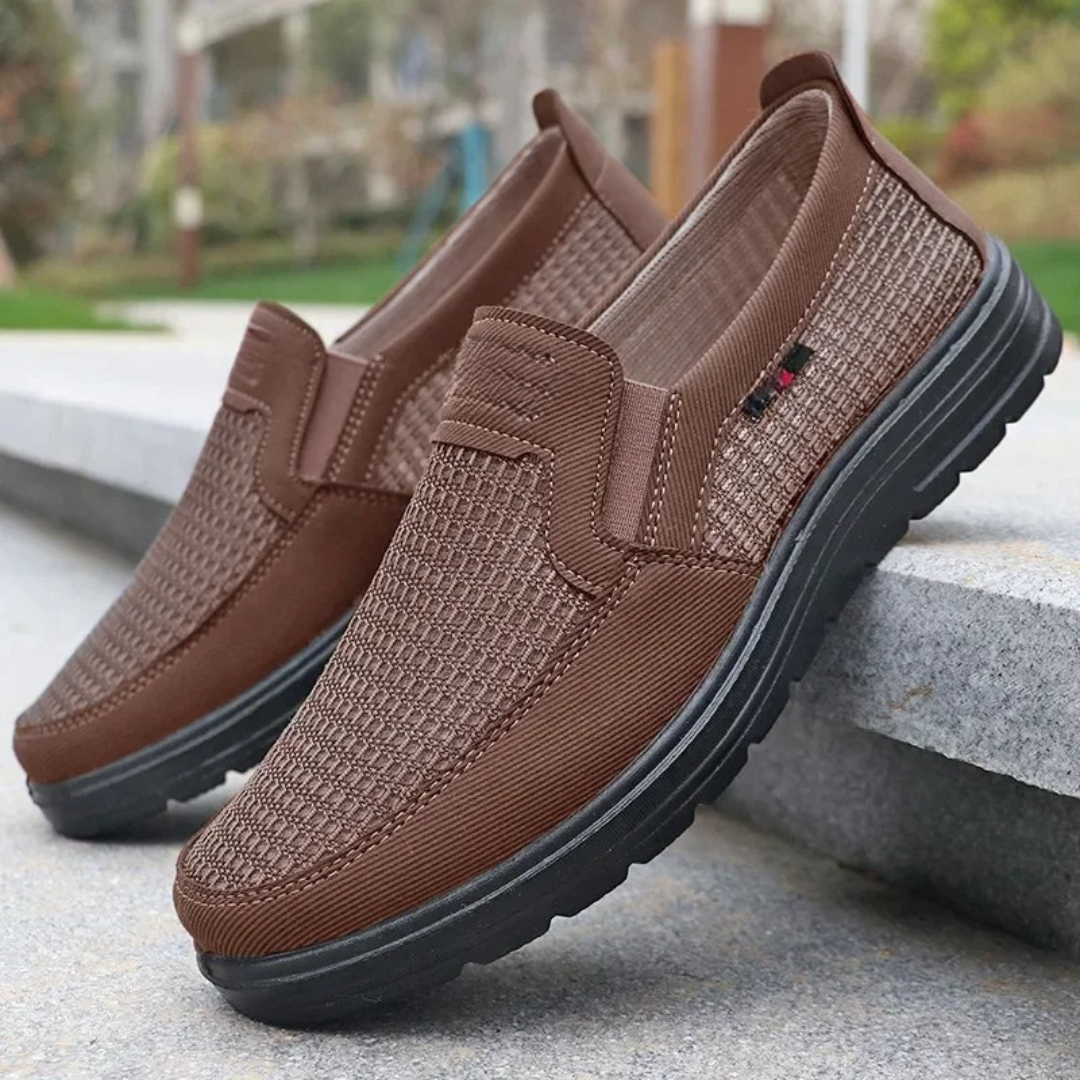 Zapatos casuales de tejido transpirable para hombre®