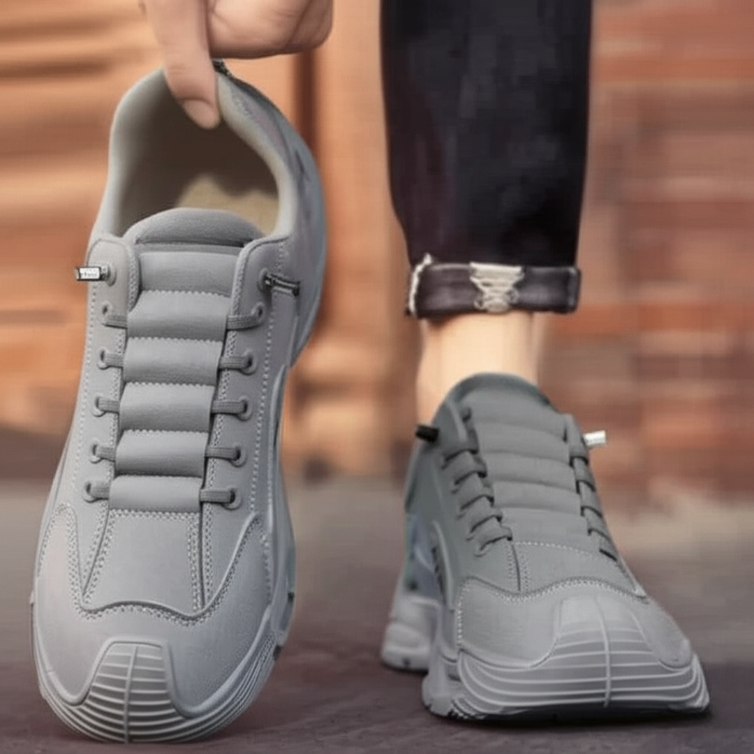 Zapatos antideslizantes de suela gruesa para hombre