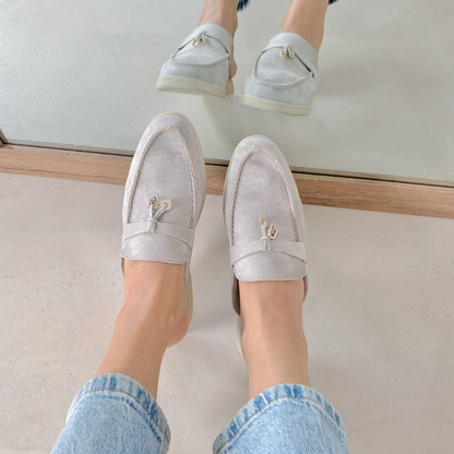 Sandalias elegantes con punta cerrada para mujer