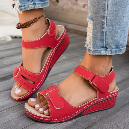 Sandalias con tacón ergonómico