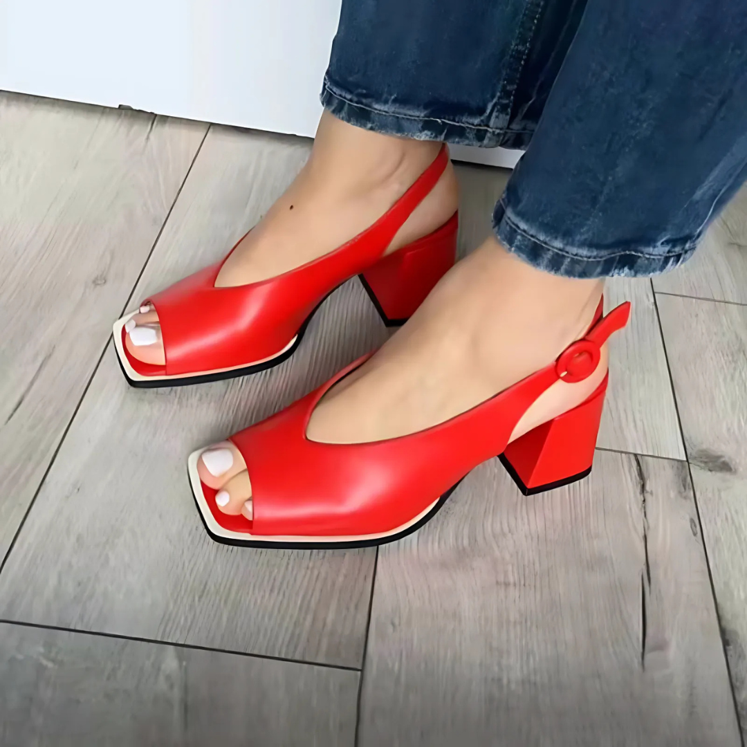 Sandalias elegantes de tacón alto®