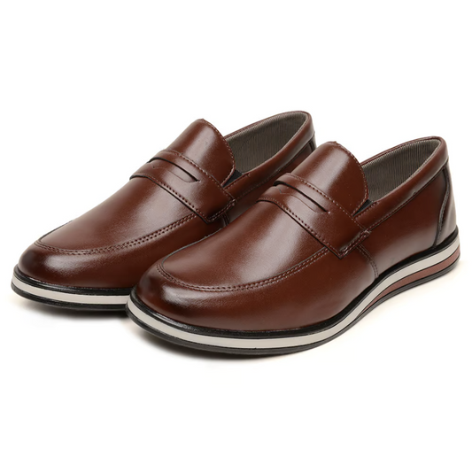 Mocasines Ortopédicos de Cuero para Hombre