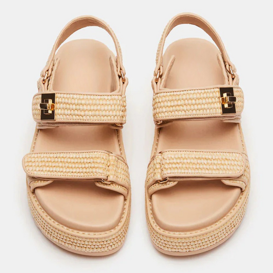 Sandalias ergonómicas con tiras ajustables para mujer