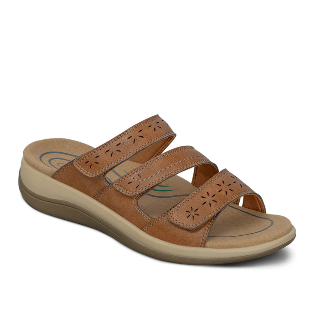 Sandalia ortopédica para mujer con tiras ajustables Comodidad y estilo®