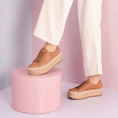 Mocasines de plataforma para mujer