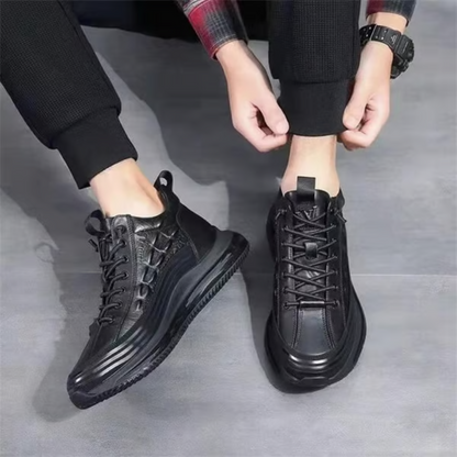Zapatos Casuales de Cuero con Amortiguación de Aire para Hombre