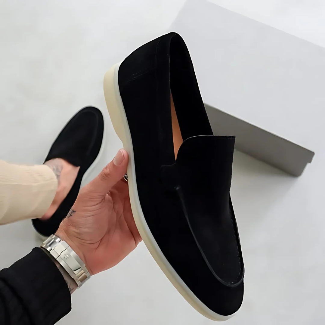 Mocasines ortopédicos con suela antideslizante para hombre