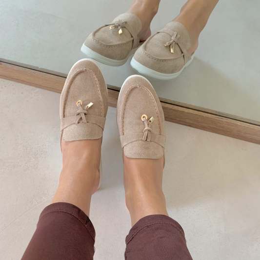 Sandalias elegantes con punta cerrada para mujer