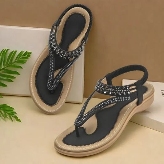 Sandalias de Cuero con Suela Ortopédica