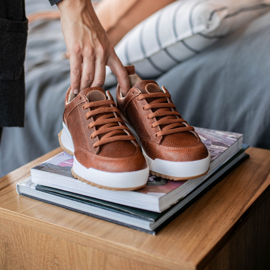 Zapatillas ergonómicas de suela clara antideslizante