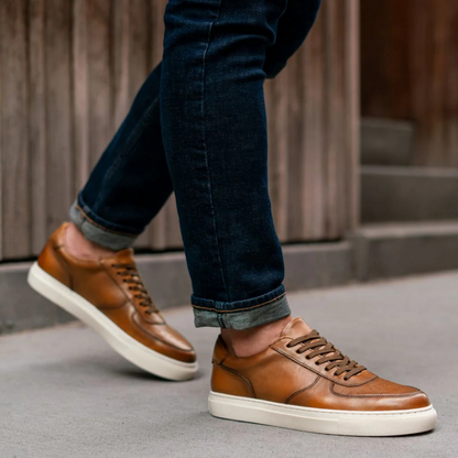 Zapatos de estilo clásico en suave piel italiana para hombre®