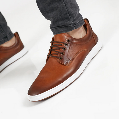 Zapato Ortopédico de Cuero con Suela Antideslizante para Hombre