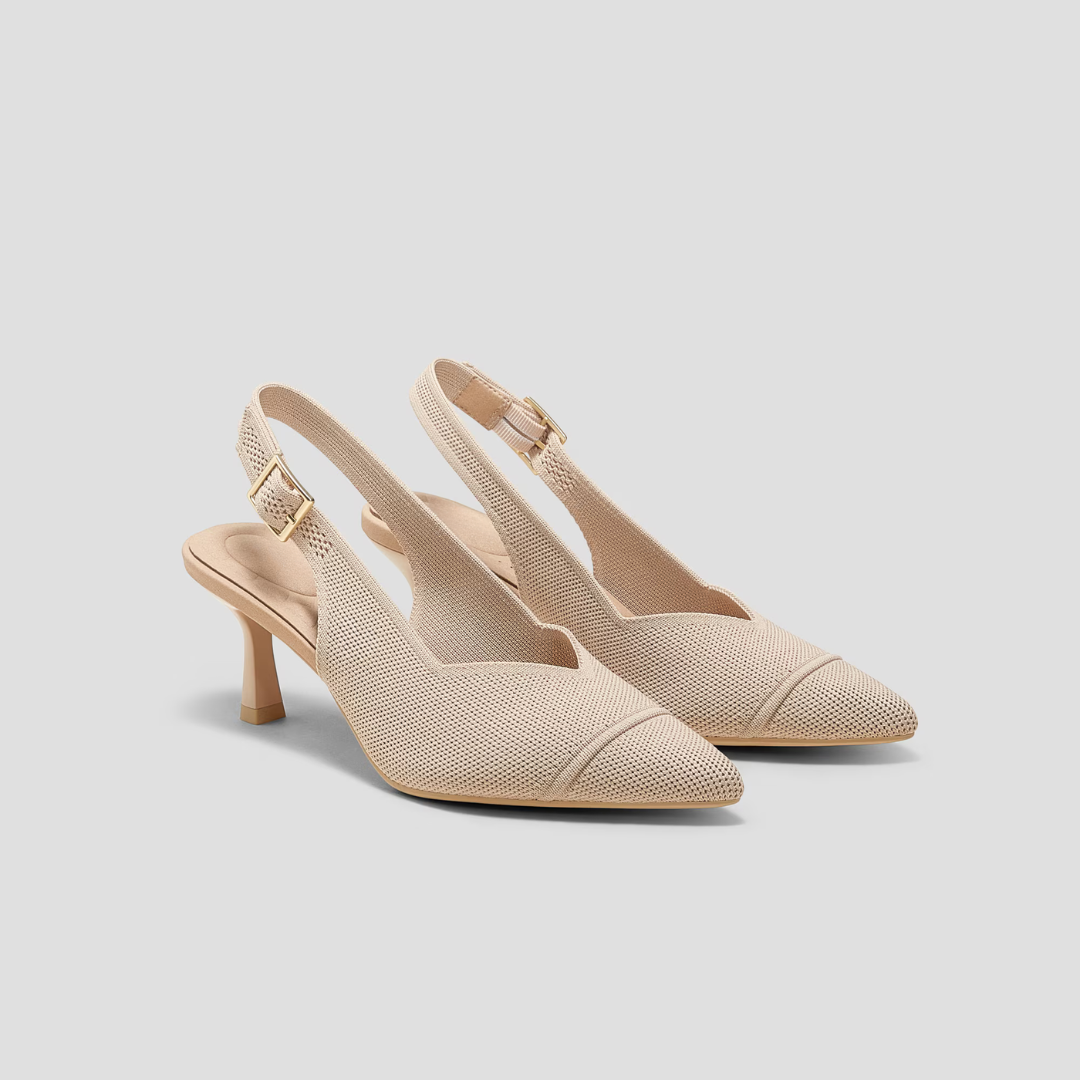 Zapatos de Tejido Transpirable con Tacón para mujer